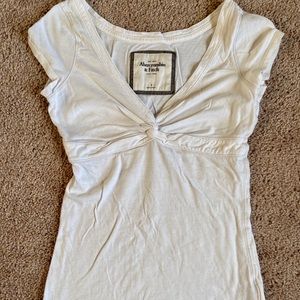 Abercrombie knot front top